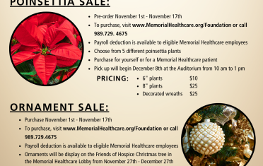 2023 FOH Ornament + Poinsettia Flyer